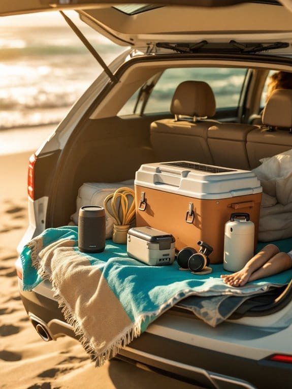 beach car accessories essentials