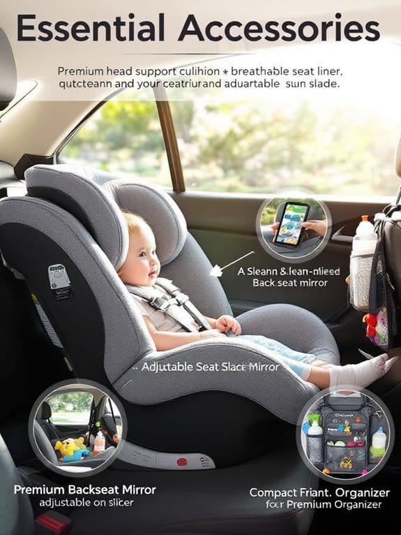 choosing car seat accessories