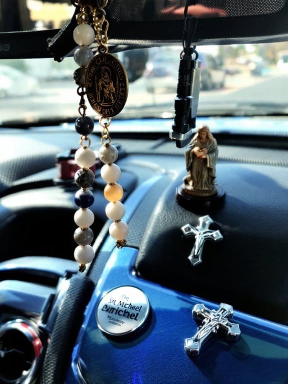 choosing catholic car accessories