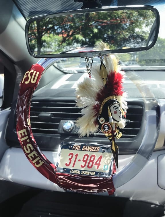 choosing fsu car accessories