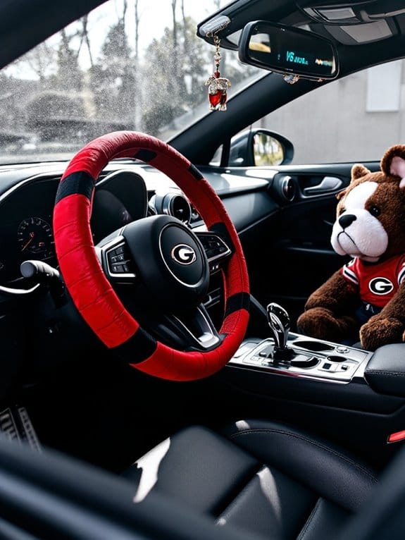 choosing uga car accessories