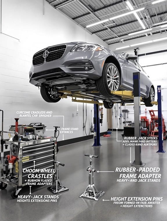 selecting car hoist accessories