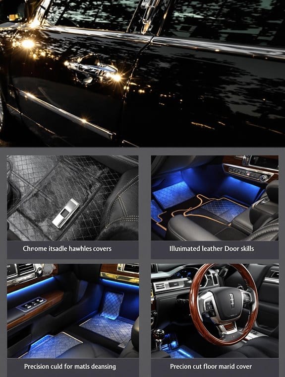 selecting lincoln town car accessories