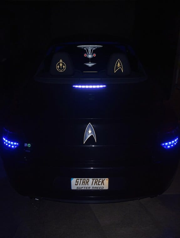 star trek themed car accessories