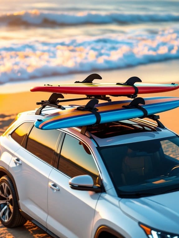 top car surf racks