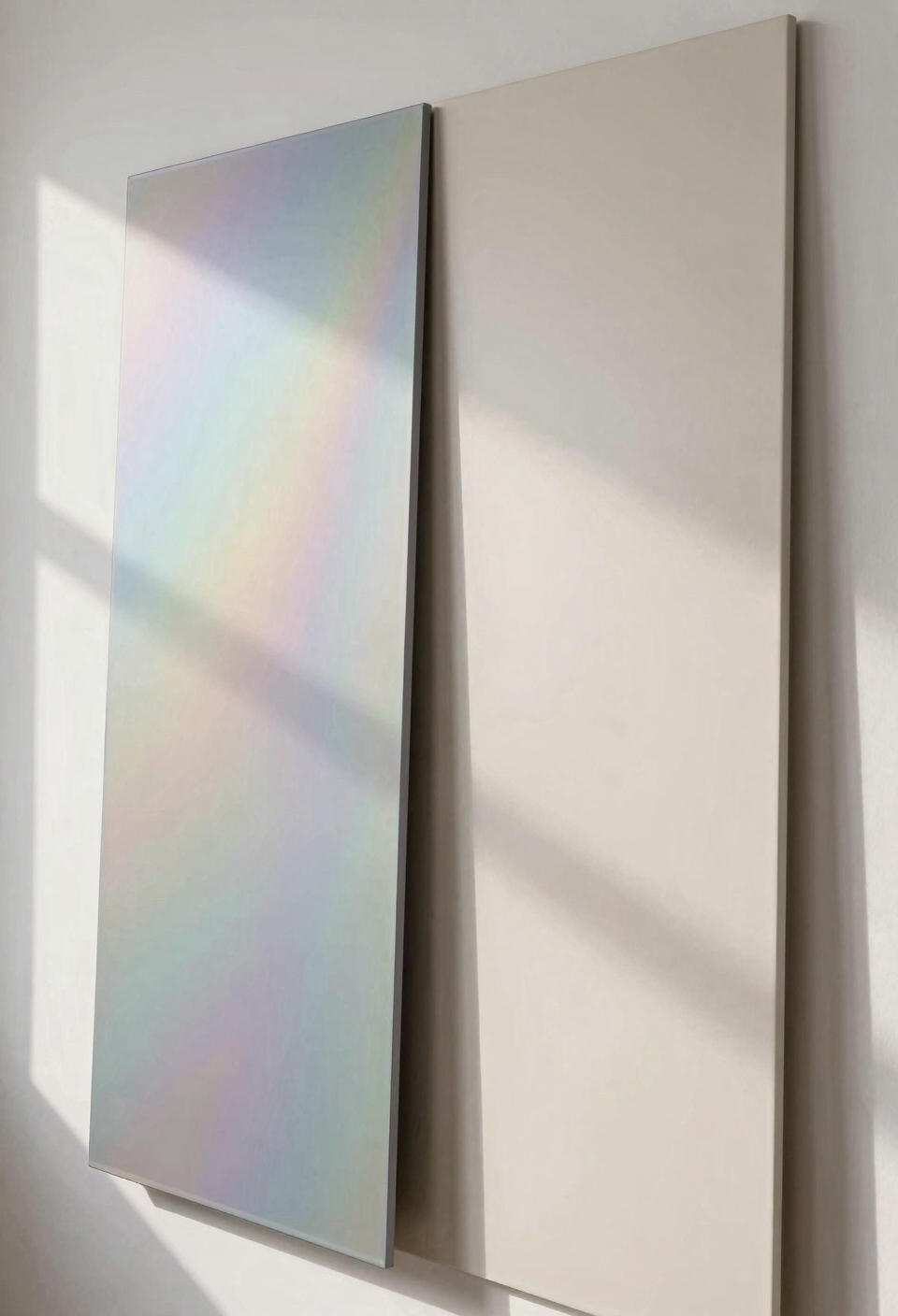 angle dependent shimmer vs subtle