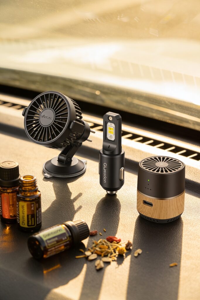 car aromatherapy diffuser types