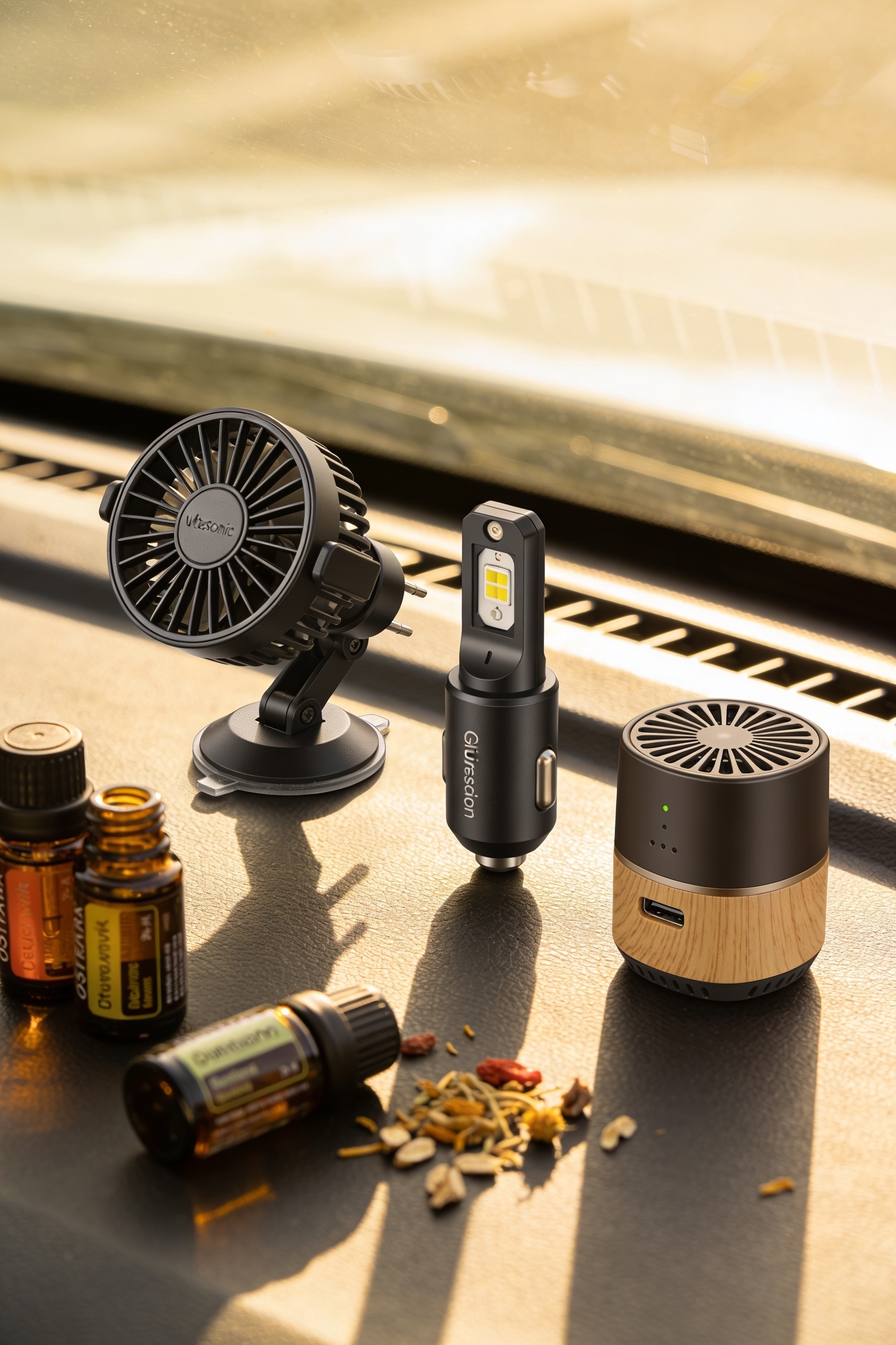 car aromatherapy diffuser types