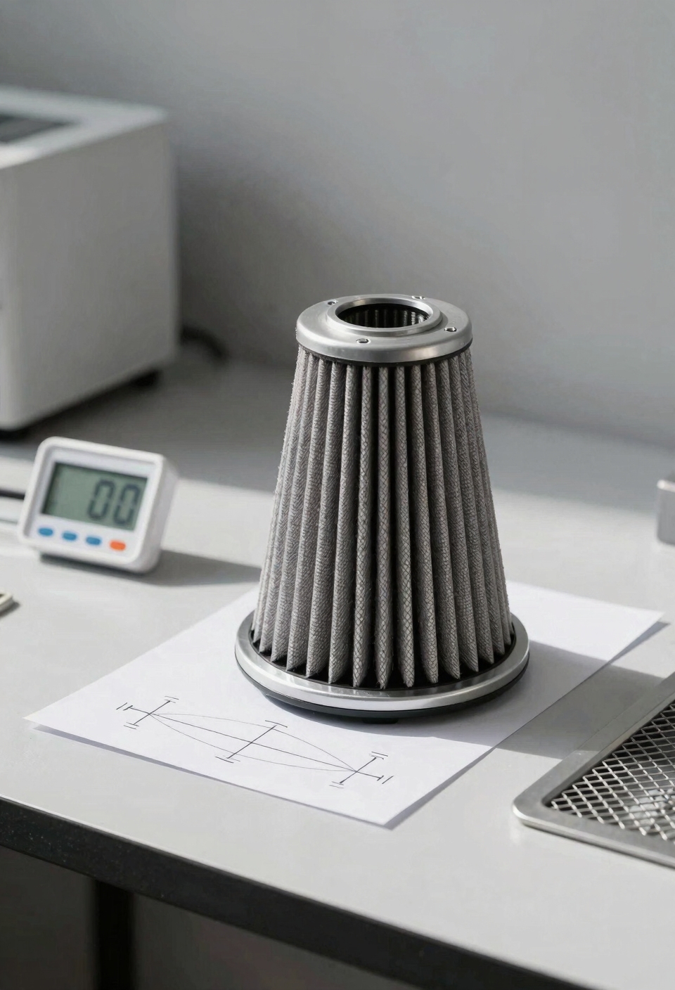 cone filter needs cold air
