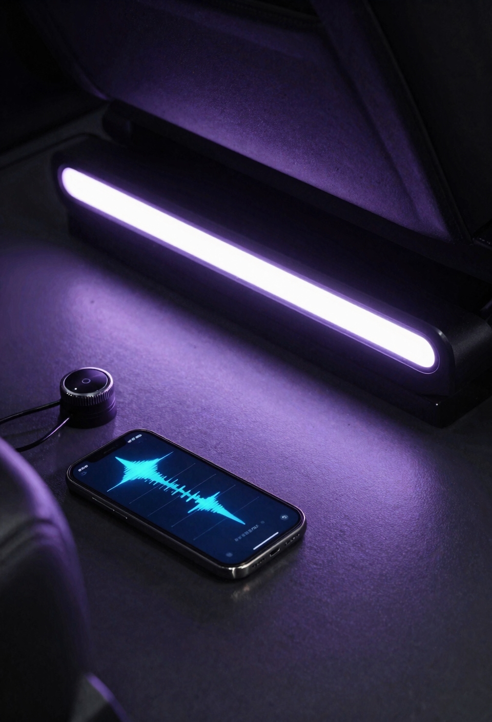 customize beat responsive footwell lighting