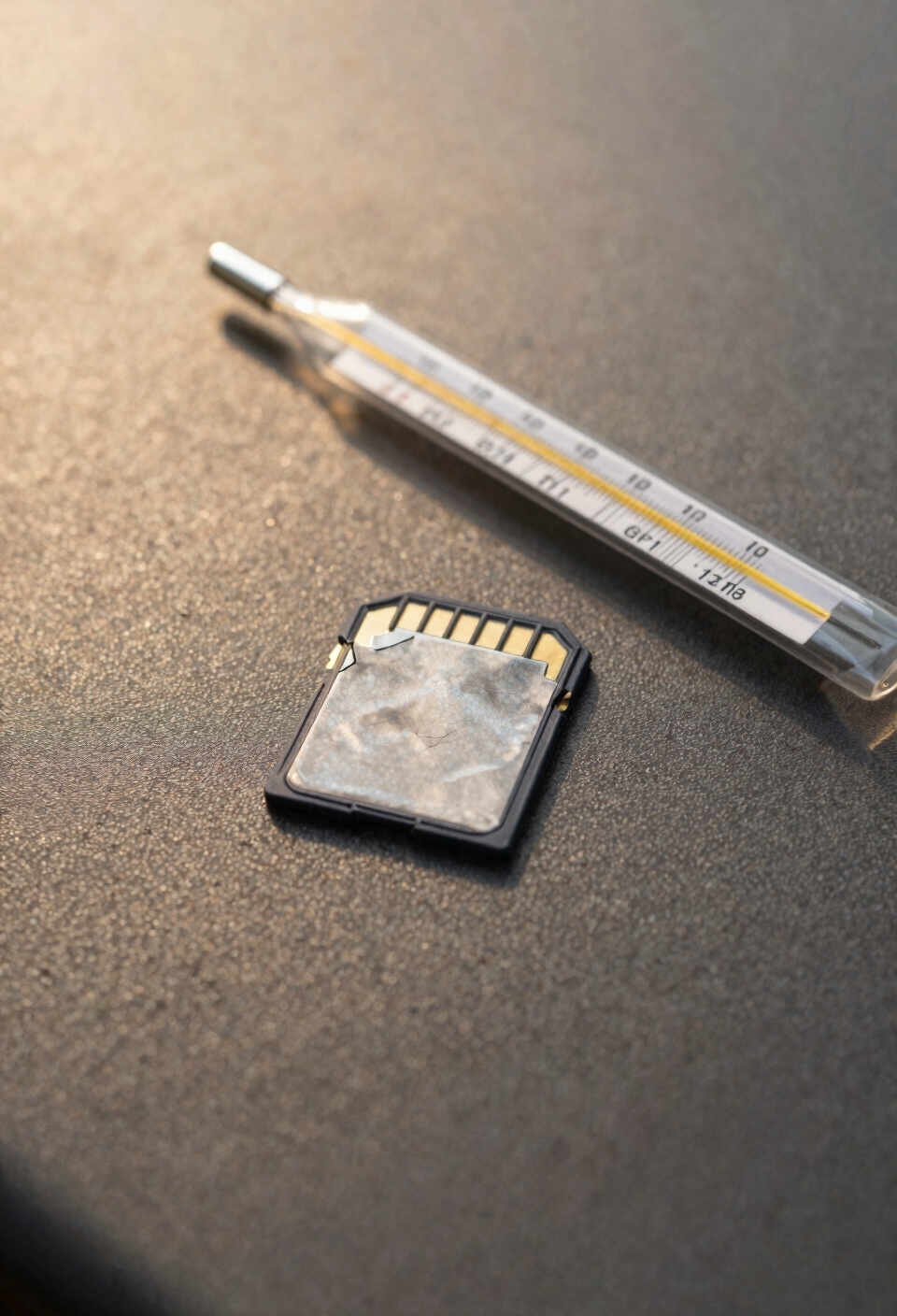 heat caused sd card failure