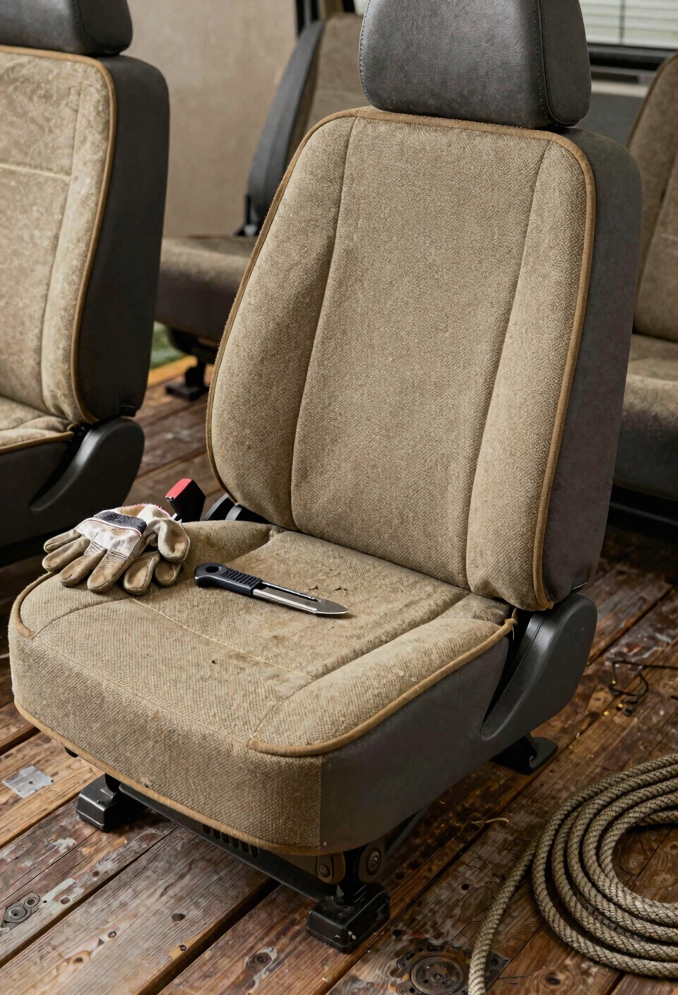 heavy duty canvas seat protection