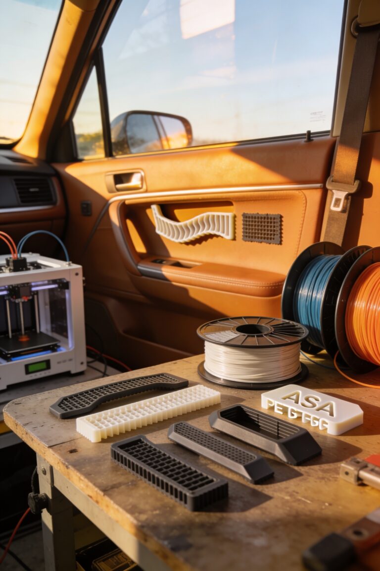 high temperature 3d printed trim