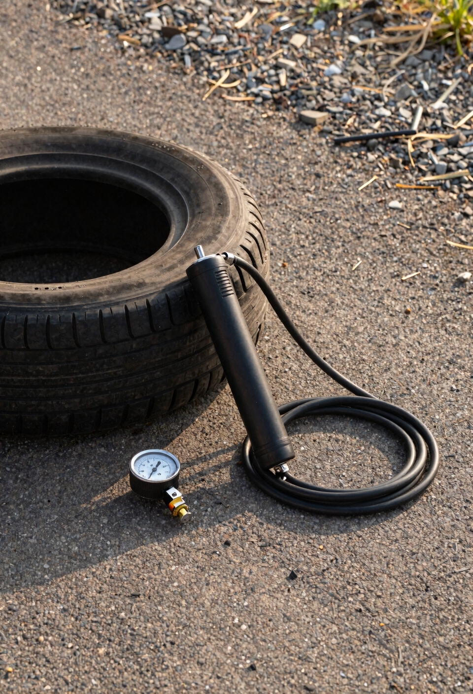immediate roadside tire inflation
