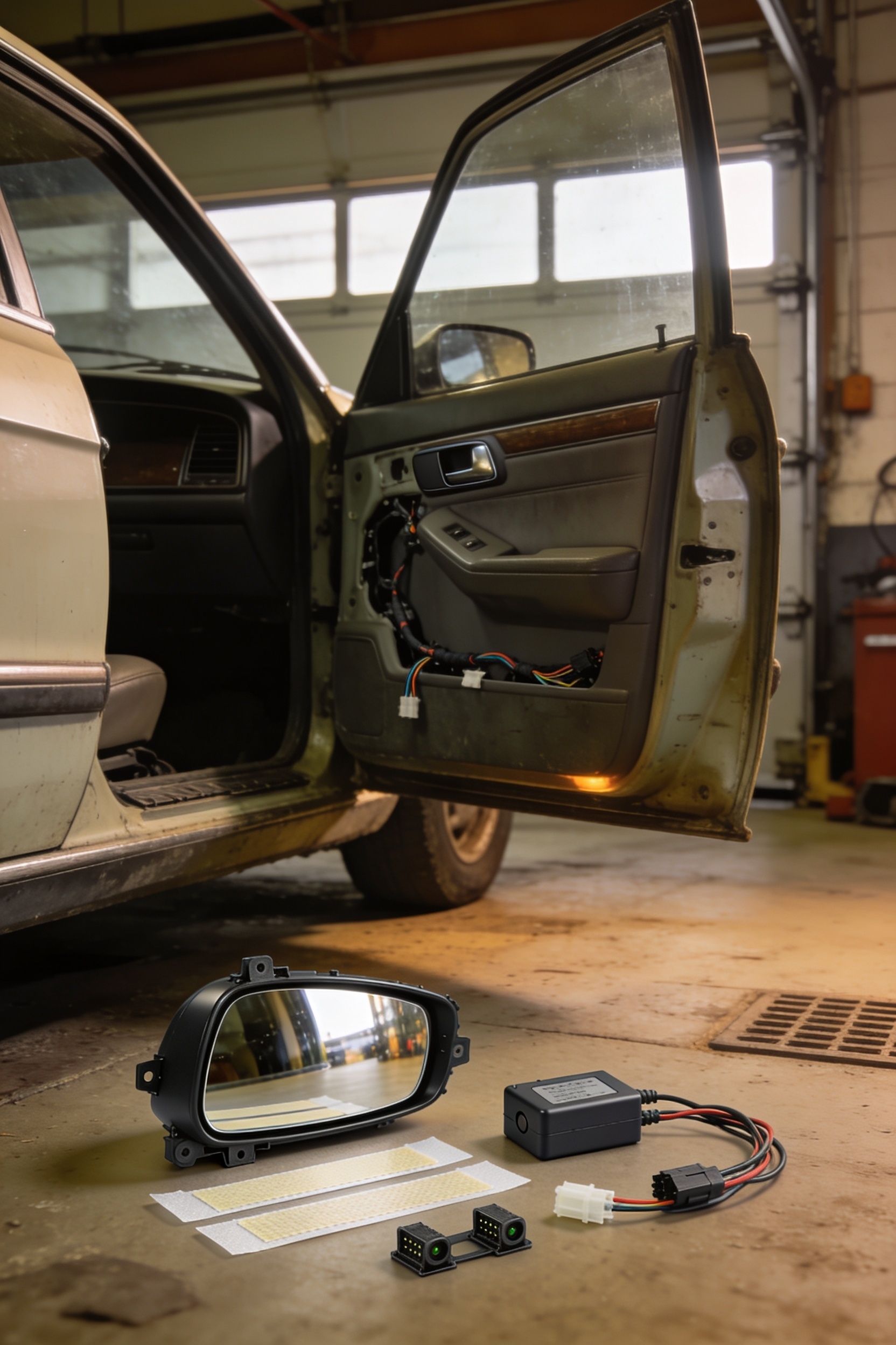 retrofit blind spot sensor integration