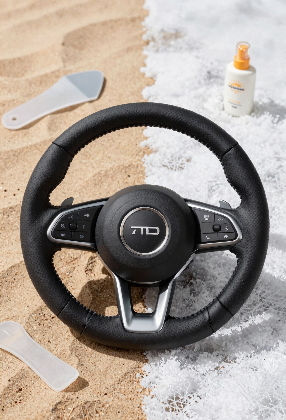 seasonal steering wheel temperature control