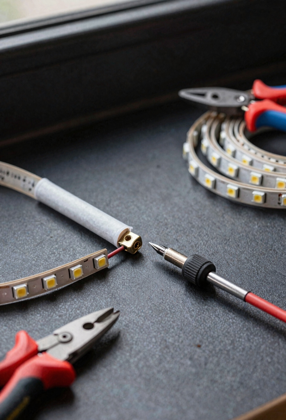 soldered connections withstand vibration