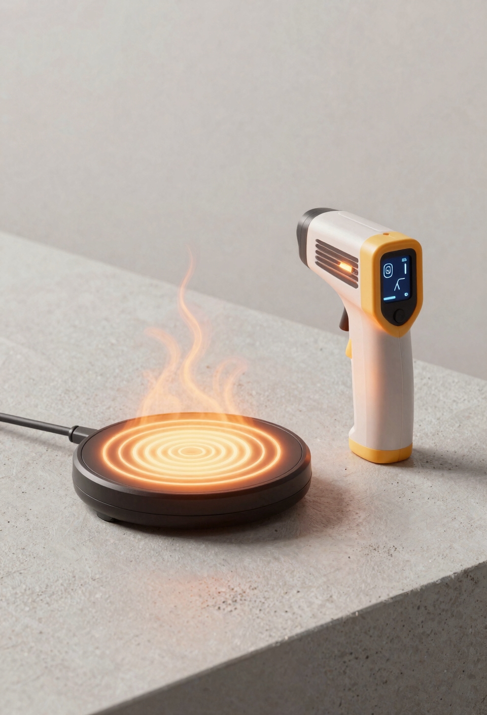 thermal sensors trigger charging throttling